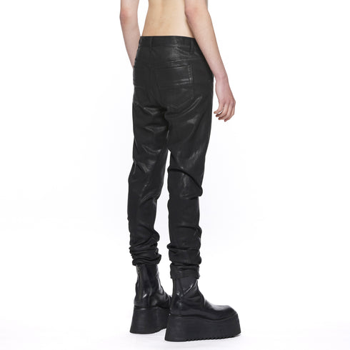 JULIUS 917PAM6-C Black / Bending Skinny Pants